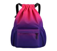 NUEAYMS Sac de bain, sac à dos avec cordon de serrage, grande capacité, basket-ball, gym, sport pour plage, piscine, gym, sport, sac à dos avec cordon de serrage