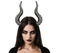 [NUEAYMS] Serre-tête élégant en corne de diable pour costume d'événement fête cosplay bandeau réglable punk accessoires de cheveux femmes hommes élégant corne de diable bandeau