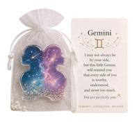 NUEAYMS Zodiacs Pocket Hug Inspirational Keepsakes Échangez des Cartes de Relations pour Les collègues de la Famille Zodiacs Pocket Hug Tokens Inspirational Keepsakes