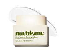 Nuebiome Hydratant éclatant pour la peau avec de la vitamine C et des extraits de champignons, lotion hydratante légère pour peaux sèches