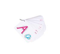 Nuelreva ABC Flash Cards Cards de Reconnaissance de Lettres ABC Apprentissage Toy Alphabet pour bébés, Tout-Petits, Enfants pré-K et Maternelle 1set