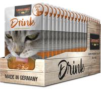 Nuem-Drink Duck [20x40g Drink Au Canard] Boisson Pour Chats Bouillon De Viande Sans Céréales Avec Lamelles De Viande Complément Alimentaire Pour Chats