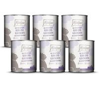 Nuem-Nourriture Humide Premium Pour Chat-Duo De Poulet & Lapin Juteux Avec Potiron Cuit À La Vapeur, Paquet De 6 (6 X 800 G), Sans Céréales Avec Supplément De Viande