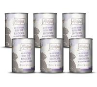 Nuem-Nourriture Humide Premium Pour Chat-Duo De Poulet & Lapin Juteux Avec Potiron Cuit À La Vapeur, Paquet De 6 (6 X 400 G), Sans Céréales Avec Supplément De Viande