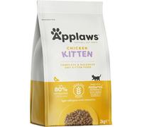 Nuem-Nourriture Sèche Complète Naturelle Et Sans Céréales Pour Chatons Avec Poulet, Sac De 2 Kg (Lot De 1) Couleur 3. L'emballage Peut Varier.