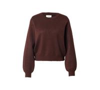 NÜMPH Pull-over 'BIR SOLID' marron, Taille S