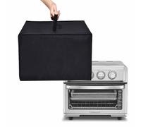 NUENSS-ROR Couvercle de protection portable pour friteuse à air comprimé - Étanche à la poussière et aux rayures - Pour four à convection Cuisinart TOA-70 (noir)