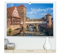 Nürnberg - Am Tag und in der Nacht (hochwertiger Premium Wandkalender 2026 DIN A2 quer), Kunstdruck in Hochglanz: Entdecken Sie die faszinierende ... und in stimmungsvollen Nachtaufnahmen.