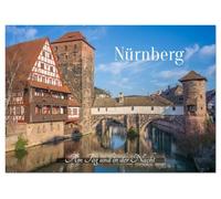 Nürnberg - Am Tag und in der Nacht (Tischkalender 2026 DIN A5 quer), CALVENDO Monatskalender: Entdecken Sie die faszinierende Gegenüberstellung der ... und in stimmungsvollen Nachtaufnahmen.