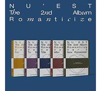 NU'EST ROMANTICIZE 2nd Album VER.1 (For Good) CD+1p FOLDED POSTER+52p Photo Book+12p Lyrics Book +Photo Post Card(1set 6ea)+Book Mark+Photo Card K-POP SEALED+TRACKING CODE