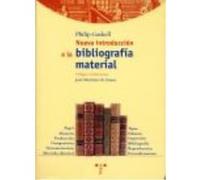 Nueva Introducción A La Bibliografía Material - Philip Gaskell Philip Gaskell (Auteur)
