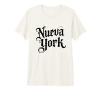 Nueva York Tatouage Espagnol Texte Graphique T-Shirt Haut de Gamme