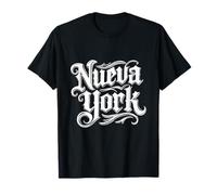Nueva York Tattoo Style Texte Design T-Shirt