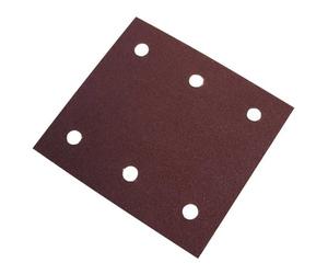 NUEVO 2024 - Caja de 50 hojas de 93x185 mm rectangulares de papel abrasivo A/O autoadherente (grano 120)