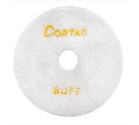 NUEVO 2024 - DISCO DIAMANTADO PARA ABRILLANTAR 100 mm "BUFF" - BLANCO (CAJA CON 10 UN)