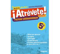 Nuevo Atrévete - Espagnol 5e (2026) - Fichier pédagogique