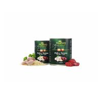 NUEVO Boîte pour Chien Junior : Poulet et bœuf, 800 g, Chien