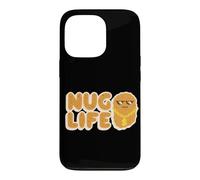 Nug Life Kawaii Figurine hilarante de Poulet Coque pour iPhone 13 Pro