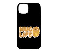 Nug Life Kawaii Figurine hilarante de Poulet Coque pour iPhone 15 Plus