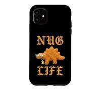Nug Life - Ségosaure - Nourriture Mignonne - Dinosaure - Pépites de Poulet Coque pour iPhone 11