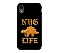 Nug Life - Ségosaure - Nourriture Mignonne - Dinosaure - Pépites de Poulet Coque pour iPhone XR