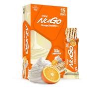 NuGo All-Natural Nutrition Bar, Orange Smoothie, 1.76-Ounce Bars (Pack of 15)