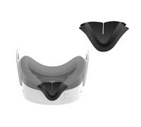 NUHFUFA 1 PCS Casque VR Coussinet Nasal Doux Bloquant la Lumière Convient pour Quest 3S, Protège-nez protecteur anti-fuite de lumière en silicone Coussin occultant Accessoires VR