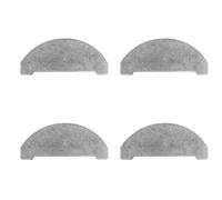 NUHFUFA 4 PCS Lavables Mop Pad Robot Aspirateur Accessoires pour Honiture Q6 Pro/Laresar L6 Pro Balayeuse, Chiffon de Remplacement Chiffon Essuyage Chiffon