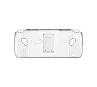 NUHFUFA Coque de protection rigide en polycarbonate avec support compatible avec Asus Rog Ally 7", anti-rayures et ergonomique - Transparente