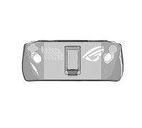 NUHFUFA Coque de protection rigide en polycarbonate avec support compatible avec ASUS Rog Ally 7", housse ergonomique anti-rayures (noir)