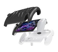 NUHFUFA Étui de Protection avec Coque Avant Amovible pour P5 Portal 2023, Couverture complète avec Support Anti-Chute, Coque de Protection Robuste pour Console de Jeu (Noir et Blanc)