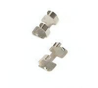 NUHFUFA Lot de 2 pinces de rechange pour multimètre à double éclatement de piles AAA pour FLUKE 101 106 107 Multimètre 302+ 303 305 324