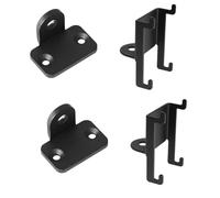 NUHFUFA Lot de 2 supports muraux compatibles avec Bose Virtually Invisible 300, support de haut-parleur rigide en métal pour audio Surround forte capacité de charge