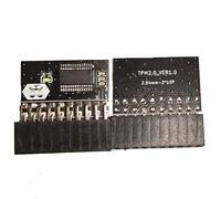 NUHFUFA LPC Module TPM2.0 20-1 Broches 2 x 10P TPM GA 20-1 Broches pour pièces de Plateforme Gigabyte ASUS(Uniquement pour la RAM DDR4)