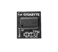 NUHFUFA Module de sécurité TPM 2.0 LPC 12 Broches (12 Broches en 1) pour Accessoires de Plateforme GIGABYTE GC-TPM20