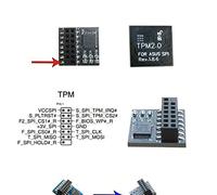 NUHFUFA TPM 2.0 Module de sécurité Tpm 2.0 Puce pour Interface ASUS (14-1)-SPI Broche Plate-Forme de Confiance M R 2.0 pièces