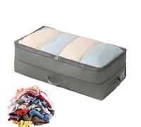 Nuhjytgf Bac de rangement sous le lit - Organisateurs de placard et bacs de rangement, tissu Oxford 600D pliable pour chambre à coucher, appartement, voyage, déménagement, maison, dortoir