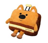 Nuhjytgf Bee Dog Plush Doll, Cute Bee Puppy Plush Pillow Toy, Adorable Soft Animal Plush Toy, Stuffed Dog Plush Toy, Compact Cute Bee Dog Plush Doll Perfect Cuddly Toy for All Ages and Occasions