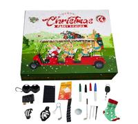 Nuhjytgf Calendrier De Décompte 2025 | Décorations De Golf 2025 | Calendrier De Noël Du Golf Avec Chaussettes | Pour Étagère Bureau Entrée Espace Bureau Magasins Salon Fête Anniversaire Soirée