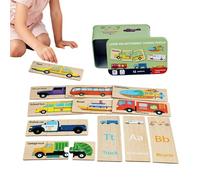 Nuhjytgf Casse-Tête Adulte,Jeu De Table Ludique Et Interactif pour La Reflexion Logique,des Casse-tête en Bois - pour Filles Garcons Jeunes Adultes Activites A La Maison en Voyage A L Ecole