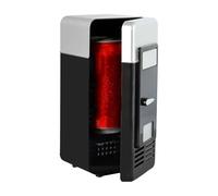 Nuhjytgf Mini Réfrigérateur USB Multifonction, 19,5 X 9,5 X 9,5 Cm, Pour Voiture, Glacière, Chauffage, Double Mode, Alimentation USB, Pour Adolescents, Étudiants, Filles, Famille, Garçons, Maison
