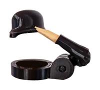 Nuhjytgf Soldier Salute Casque de bouteille de bière, bouchons de bouteille fantaisie, protecteur de bière décoratif, réutilisable et respectueux de l'environnement, design amusant et décoratif, 8 x 4