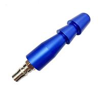 NUHUi Connecteur rapide pour appareil à connecteur rapide - Accessoires de raccords - Surface lisse - Convient pour aspirateur VAC-U-LOCK (noir/argent/bleu/rouge/or) (acier inoxydable bleu)