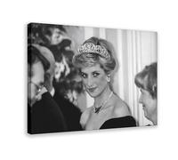 NUIHAGF Impression sur toile Lady Diana - Décoration murale pour salon, chambre à coucher - 60 x 90 cm