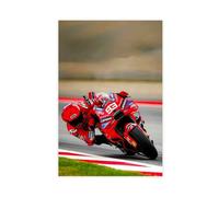 NUIHAGF Marc Márquez MotoGP pour les fans de sports - Affiche sur toile pour décoration de chambre, paysage, bureau, pièce - Cadeau 40x60cm (16x24inch)