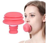 Nuiorfty Jaw Trainer Dispositif de Serrage des bajoues en Silicone 2 6 x 2 4 Pouces Réutilisable pour façonner la mâchoire pour Les Femmes et Les Hommes Cou Double Menton Visage Yoga
