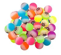 Nuiorfty Lot de 24 Globes oculaires 1 œil avec Traces de Sang effrayants en Caoutchouc pour Halloween Qui Brillent dans Le Balle