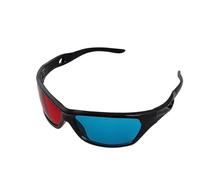 Nuiorfty Lunettes 3D universelles bleues et rouges pour usage domestique cinéma télévision jeu 3D