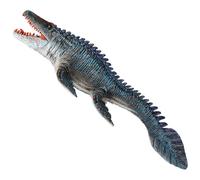Nuiorfty Mosasaurus Jouet Mosasaurus Artificiel réaliste avec Bouche Mobile et Dents Pointues 13 x 5 x 2 Figurines de Dinosaures