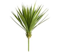 Nuiorfty Plante d'agave Artificielle d'extérieur Fausse Plante 'Agave de 38 cm avec des Feuilles réalistes pour la décoration de la Maison et du Bureau agaves en Plastique Vert résistant aux UV